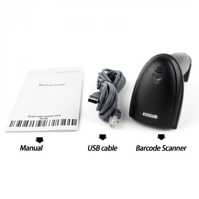 El USB RS232 vende el soporte del alto rendimiento al por menor del diseño de la línea aerodinámica del escáner del código de barras