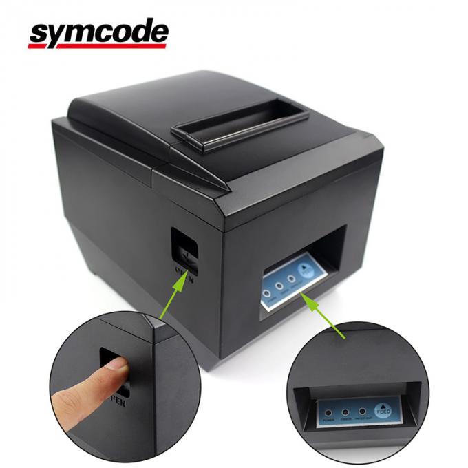 Symcode lengua multi de la impresora térmica de la impresora/posición del recibo de 80 milímetros para logístico