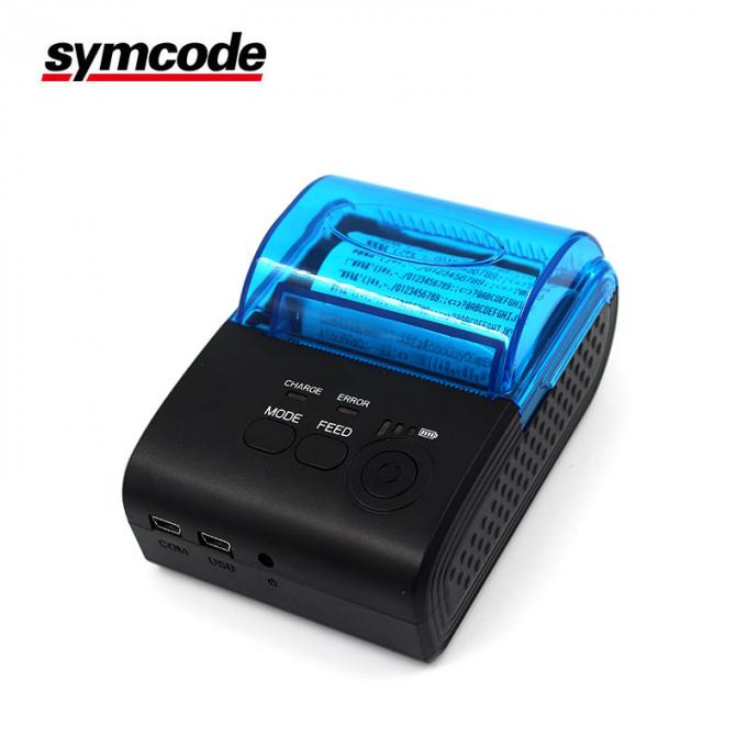 Rasgado manual de la impresora del recibo la termal de Symcode 58m m/de la impresora inalámbrica de Bluetooth