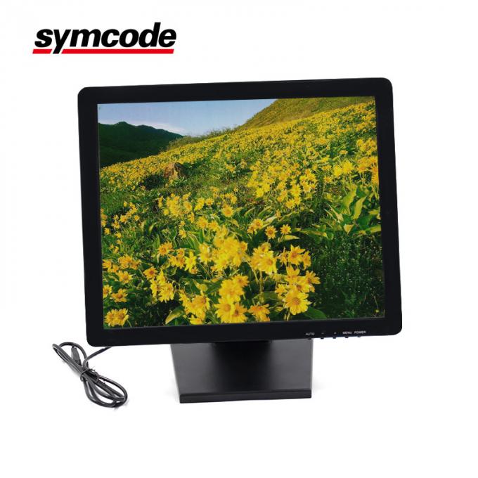 Vertical de exhibición ajustable del color 160° del monitor el 16.7M de la PC de la pantalla táctil del soporte