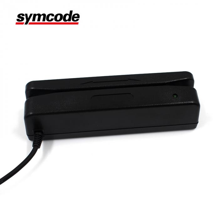 Escritor del lector de tarjetas del lector de raya magnética de Symcode USB/Msr 500 VDC para 1 minuto
