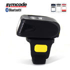Portable Wearable Ring Barcode Scanner / Mini Barcode Reader Screen Scanning