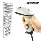 USB Laser Hands Free Barcode Scanner Automatic Flicker Sensing Supports Editing