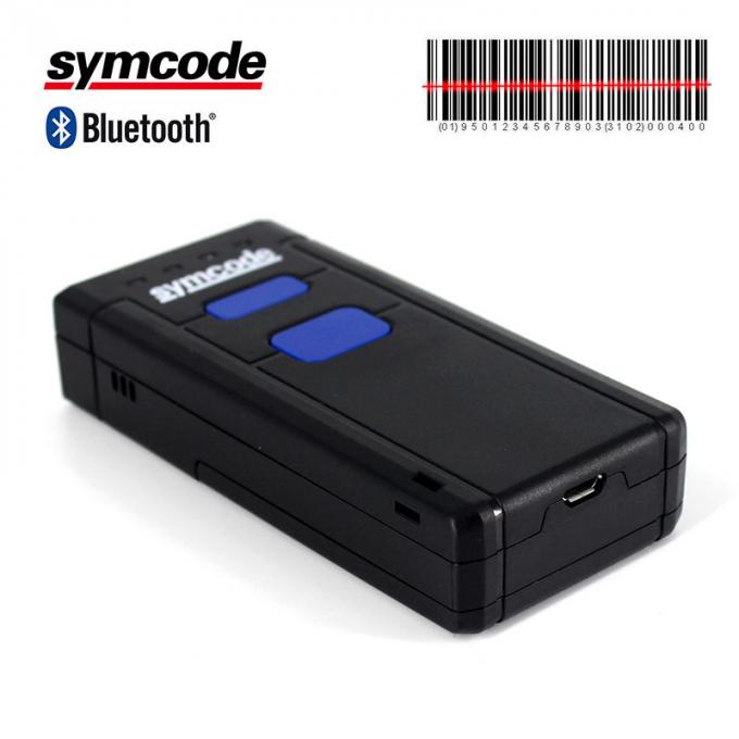 Operación fácil inalámbrica del escáner de laser del escáner 1D del código de barras de Bluetooth del mini bolsillo