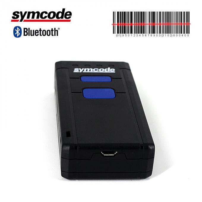 Operación fácil inalámbrica del escáner de laser del escáner 1D del código de barras de Bluetooth del mini bolsillo